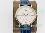 Perfect Replica IWC Schaffhausen Portofino Moon Phase Rose Gold Case Men 41MM